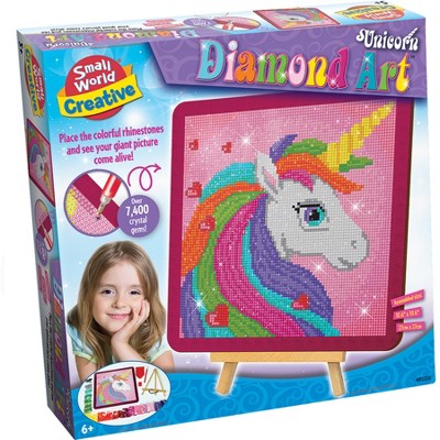 Small World Toys Unicorn Diamond Art Kit