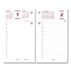 Daily Calendar Pad Refill, 6 x 3.5, White/Burgundy/Gray Sheets, 12-Month (Jan to Dec): 2026 - 4 of 4