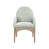 Meridian Furniture,Waldorf Chenille Fabric Dining Chair - 2 of 4