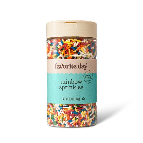 Rainbow Sprinkles Birthday Favors