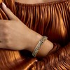 Ross-Simons 7.68 ct. t.w. Multi-Gemstone Cuff Bracelet in 18kt Gold Over Sterling - 2 of 3