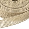 Unique Bargains Burlap Wired Soft Decorative Ribbon Trims for Gift Wrapping - 3 of 4