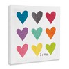 Stupell Industries Alternating Patterned Hearts, 24" x 24" - 3 of 4