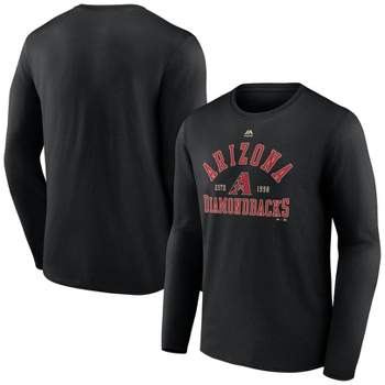 Mlb Arizona Diamondbacks Men's Short Sleeve Bi-blend T-shirt : Target