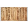 vidaXL Dining Table 70.9"x35.4"x29.5" Solid Rough Mango Wood - 4 of 4