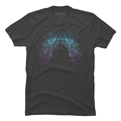Men's Design By Humans Veins By designpro44 T-Shirt