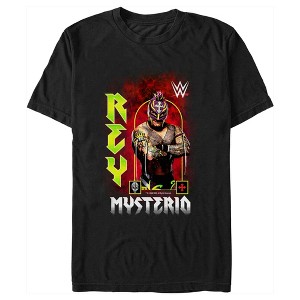 Men's WWE Rey Mysterio Poster T-Shirt - 1 of 4