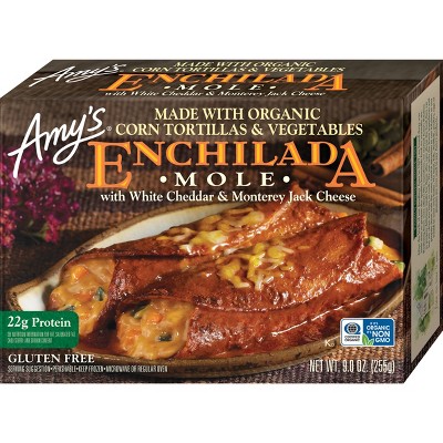 Amys Frozen Enchilada Mole - 9oz