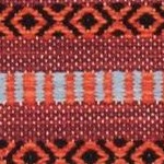 red/ivory