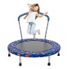 Belatt 36 Inch Mini Trampoline for Kids Ages 1-6 | Indoor/Outdoor Trampoline with Handle | Safe, Fun, and Durable for Toddlers - 2 of 4