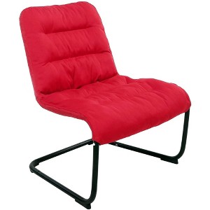 Zenree Upholstered Durable Metal Modern Chair with Soft Cushion - 1 of 4