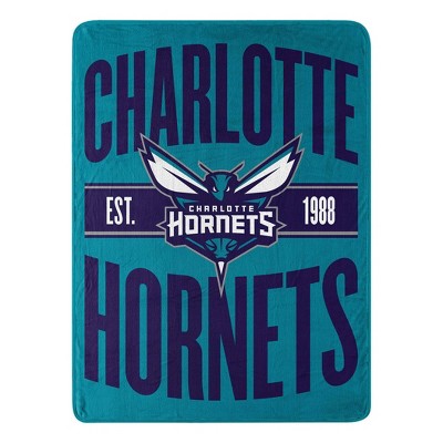 NBA Charlotte Hornets Micro Throw Blanket
