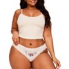 Adore Me Women's Elaina Printed Cotton Pack Bikini Panty - 2 of 4