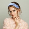 Unique Bargains Women's Fluffy Fuzzy Solid Color Faux Pearl Headband 1 Pc - 4 of 4