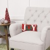 C&F Home 6" x 12" Joy Wreath Hooked Christmas Throw Pillow Set of 2 - image 2 of 4