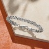 Ross-Simons Sterling Silver Small Byzantine Bracelet Size 9 - 3 of 4