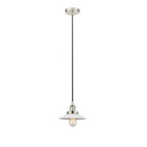 Halophane - 1 Light Mini Pendant In Industrial Style-5.75 Inches Tall and 9 Inches Wide - 1 of 1