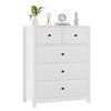 5 Drawer Dresser for Bedroom, Modern Tall Dresser Organizer with Storage Drawers - 3 of 4