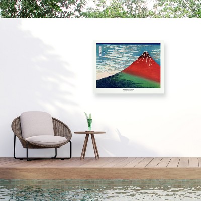 Trademark Fine Art - Pictufy  Fine Wind, Clear Morning Matted Framed Art