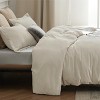 3 pieces Duvet Cover Soft Double Brushed Bedding Set for Kids & Adults Zipper Closure - 4 of 4