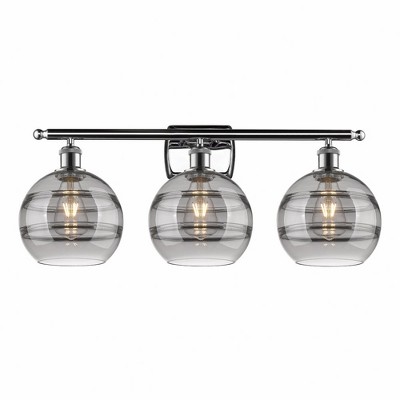 Rochester - 3 Light Bath Vanity In Industrial Style-10.88 Inches Tall and 28 Inches Wide