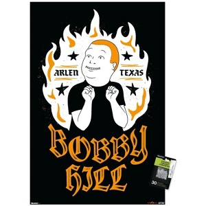 Trends International King of the Hill (1997) - Bobby Hill Arlen Texas Flame Unframed Wall Poster Prints - 1 of 4