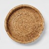 Chunky Seagrass Woven Serving Tray Beige - Threshold™ - image 3 of 3