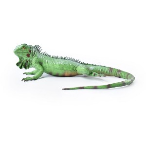 Collectible Wildlife Gifts | Iguana, Lizard, Museum Quality, Foam Rubber Reptile, Toy, Realistic Hand Painted Figure,  Model, Gift, 40"  F3403 BB63 - 1 of 4