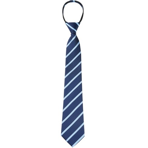 Elerevyo Men's Casual Formal Zipper Pre-Tied Classic Patterned Neck Ties - image 1 of 4