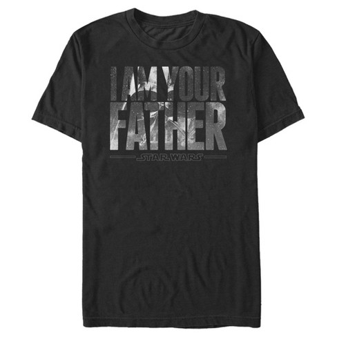 Men's Star Wars Darth Vader Space Father T-shirt - Black - 4x Large ...