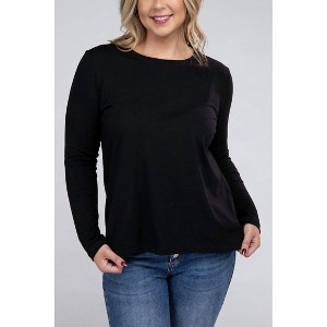 Women's Long Sleeve T-Shirt - ZENANA - 1 of 1