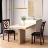 ADILE Dining Chair with Backrest and Padded Seat Set of 2 - 4 of 4