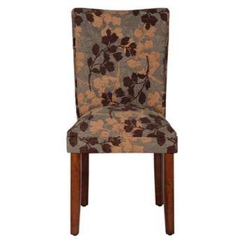 Parsons Dining Chair Brown/Tan - HomePop