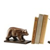 SPI Home Bull and Bear Bookends – Cast Iron Financial-Themed Desktop Decor Set – 10" H x 7.5" W x 4" D Each - 3 of 3