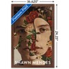 Trends International Shawn Mendes - Floral Framed Wall Poster Prints - 3 of 4
