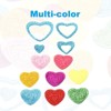 Unique Bargains Separable Heart Self-Adhesive Glitters Home Decor Card DIY Foam Stickers - 3 of 4