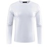 INSPIRE CHIC Men's Round Neck Long Sleeves Shining Disco Metallic T-Shirt - 2 of 4