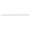 vidaXL Wall Shelves 2 pcs High Gloss White 45.3"x3.5"x1.2" - 3 of 4