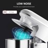 Ca'Lefort Kitchen Electric Mixer with 6 Qt Stainless Steel Mixing Bowl, Beater, Dough Hook and Splash Guard Silver - 2 of 4