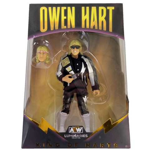 Reclame Aantrekkelijk zijn aantrekkelijk potlood Aew Ringside Exclusive King Of Harts Owen Hart Action Figure : Target