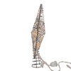 Kurt Adler 10-Inch 20-Light Silver Star Tree Topper - 4 of 4