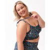 Forage Floral Shoulder-Tie Crop Top - 4 of 4