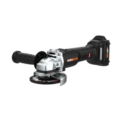 Worx WX812L 20V Power Share 4.5 Cordless Angle Grinder with Brushless  Motor (Battery & Charger Included)