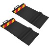 RaxGo Car Parking Mat, Garage Wheel Stopper Parking Aid, Black 2 Pack - 2 of 4