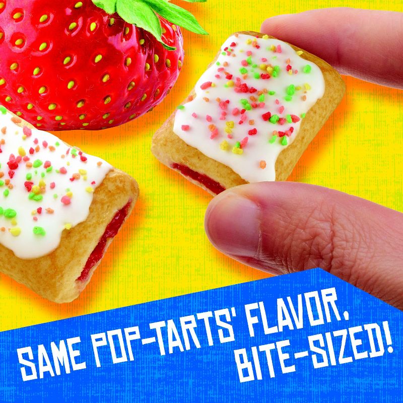 Pop-Tarts Bites Frosted Strawberry Pastries - 10ct /14.1oz, 4 of 10