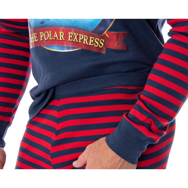 The Polar Express Train Matching Family Pajama Set Tight Fit Cotton Pajamas, 4 of 7
