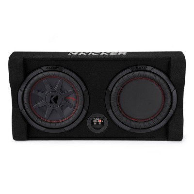 Kicker 48TRTP102 Down-Firing 10" CompRT 2-Ohm Subwoofer Enclosure