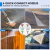 SUGIFT 3300 PSI Electric Pressure Washer, 2.6 GPM, 1800W, 5 Quick-Connect Nozzles, Soap Bottle, TSS, Ideal for Driveways, Cars, Patios - 4 of 4