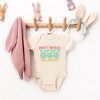 The Juniper Shop Don't Worry Be Hoppy Smiley Face With Ears Baby Bodysuit - 2 of 2