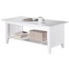 AFI Furnishings Nantucket Coffee Table White - 2 of 4